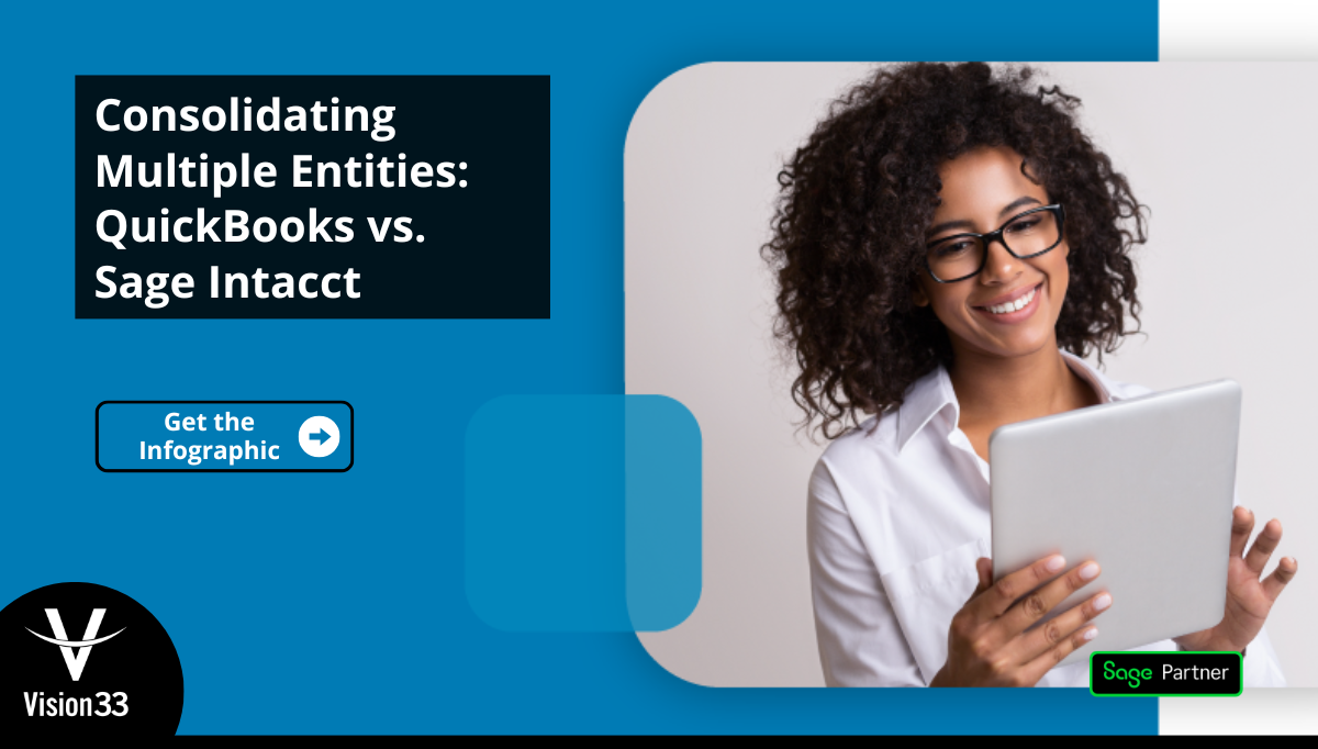 Consolidating Multiple Entities QuickBooks vs. Sage Intacct